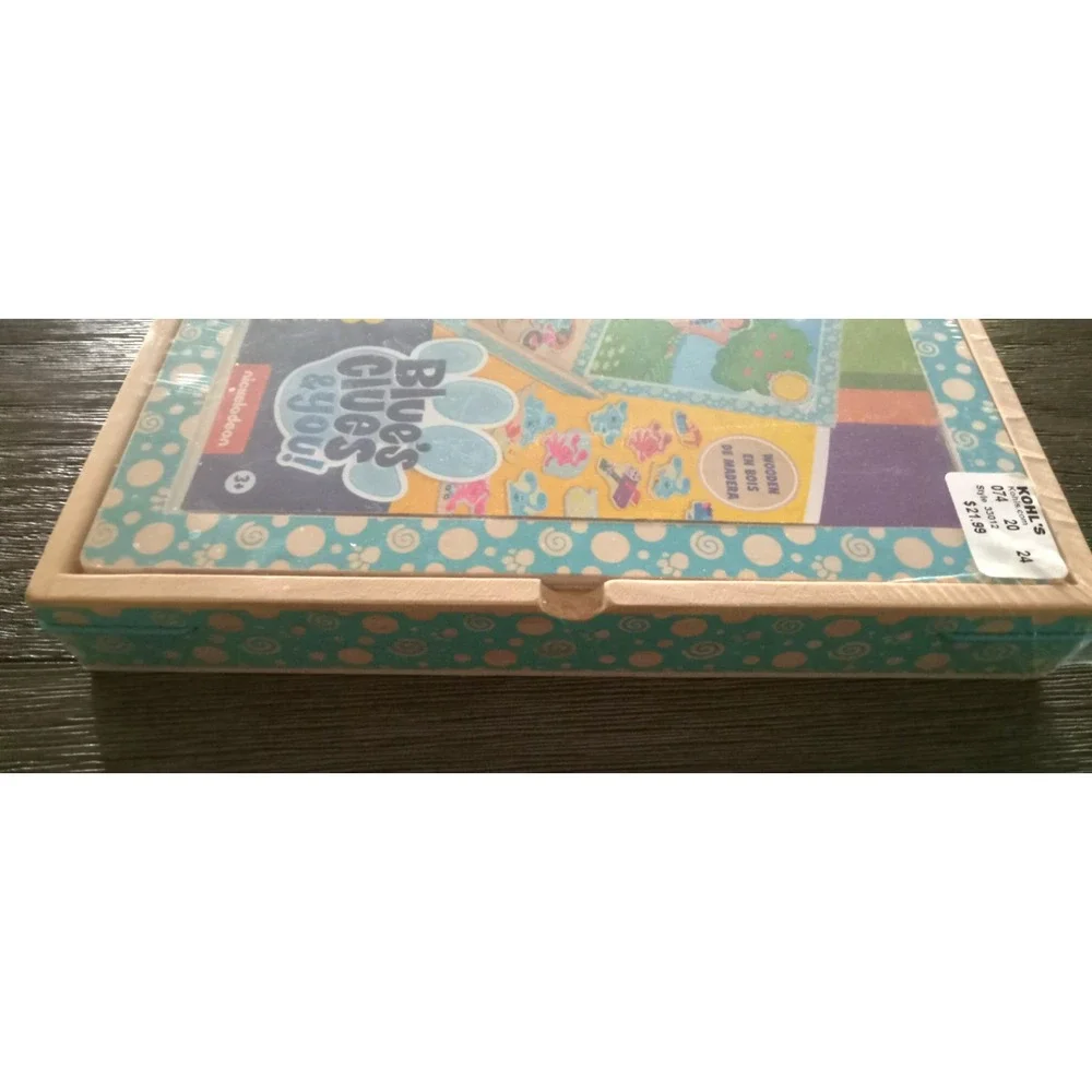 Melissa & Doug Blue's Clues & You! Wooden Magnetic Picture Game (48 Pieces) NEW